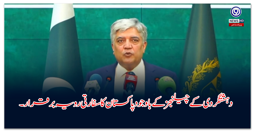 دہشتگردی-کے-چیلنجز-کے-باوجود-پاکستان-کا-سفارتی-رویہ-برقرار۔