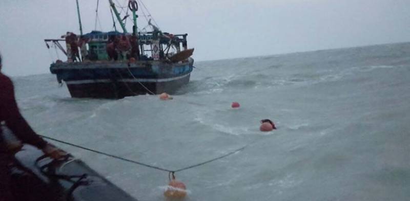 سمندری-طوفان-’’ماہا‘‘-کی-شدت-میں-اضافہ،-ماہی-گیروں-پر-6-نومبر-تک-سمندر-میں-جانے-پر-پابندی