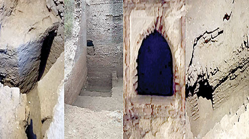 شاہی-قلعے-میں-مزید-پوشیدہ-تعمیرات-اور-مٹی-کے-برتنوں-کی-باقیات-دریافت