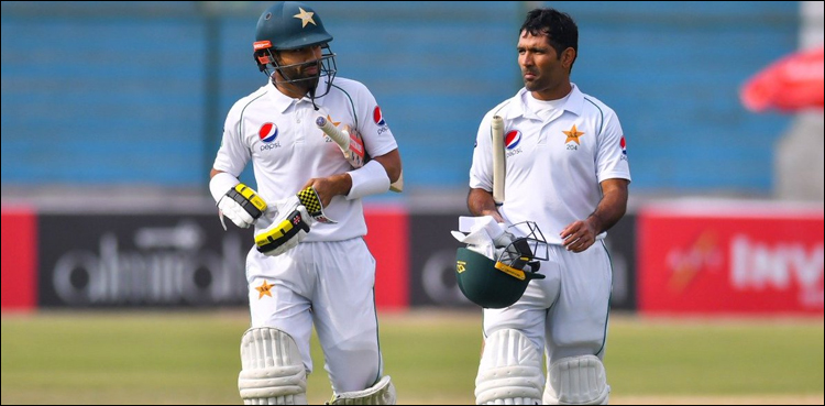 کراچی-ٹیسٹ:-چائے-کے-وقفے-تک-پاکستان-کے-5-وکٹوں-پر-171-رنز