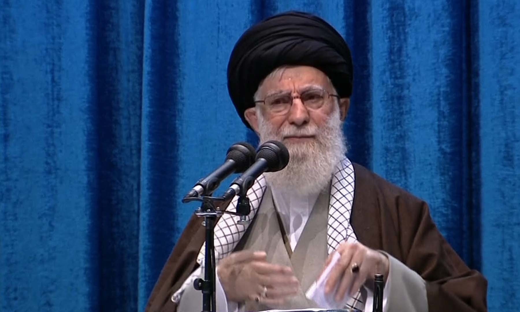 ٹرمپ-بہروپیا-ہے-جو-ایرانی-عوام-کو-دھوکا-دے-گا،-آیت-اللہ-خامنہ-ای