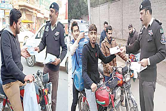 مختلف-شاہراؤں-پر-روڈ-سیفٹی-مہم-کا-آغاز