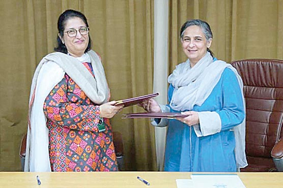 ویمن-یونیورسٹی-اورفاطمہ-جناح-یونیورسٹی-میں-ایم-او-یو-پر-دستخط