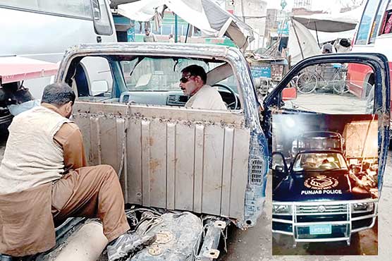 پٹرولنگ-پولیس-کی-ناکارہ-گاڑیوں-کی-مرمت،-پائلٹ-پراجیکٹ-شروع