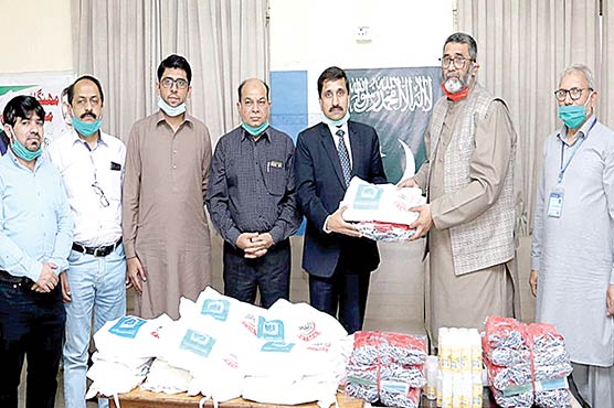 کورونا-:جماعت-اسلامی-نے-حفاظتی-سامان-ڈاکٹرز-کے-حوالے-کر-دیا