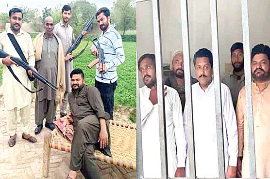 سوشل-میڈیا-پر-اسلحہ-کی-نمائش،-تصاویر-وائرل-کرنیوالا-گروہ-گرفتار