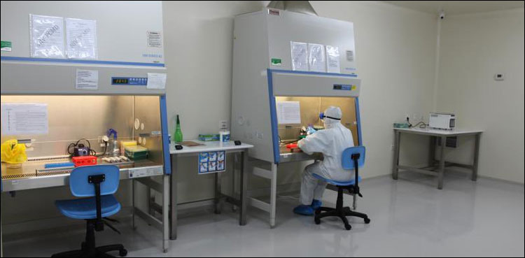 جامعہ-کراچی-میں-میں-کورونا-ٹیسٹ-لیبارٹری-قائم،-روزانہ-800-ٹیسٹ-ہوسکیں-گے