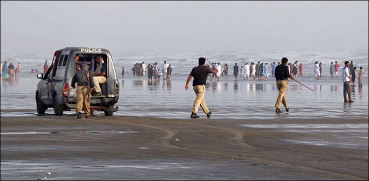 کراچی،-ساحل-سمندر-پر-تفریح-اور-نہانے-پر-2-ماہ-کیلئے-پابندی-عائد