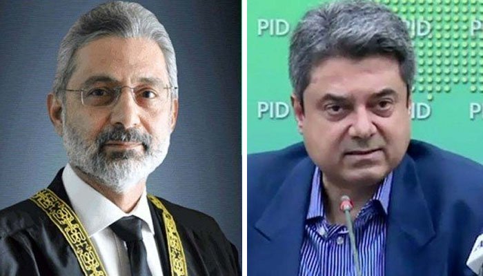 صدارتی-ریفرنس:-جسٹس-قاضی-فائز-کے-وکلاء-کا-فروغ-نسیم-کے-پیش-ہونے-پر-اعتراض