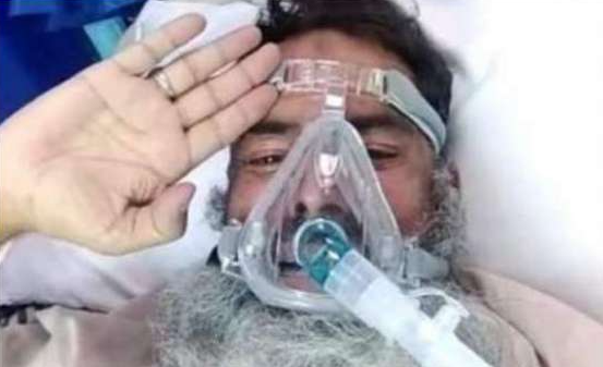 کرونا-وائرس-کے-شکار-پنجاب-پولیس-کے-بزرگ-انسپکٹر-کا-انتقال-سے-قبل-دوران-علاج-سلیوٹ