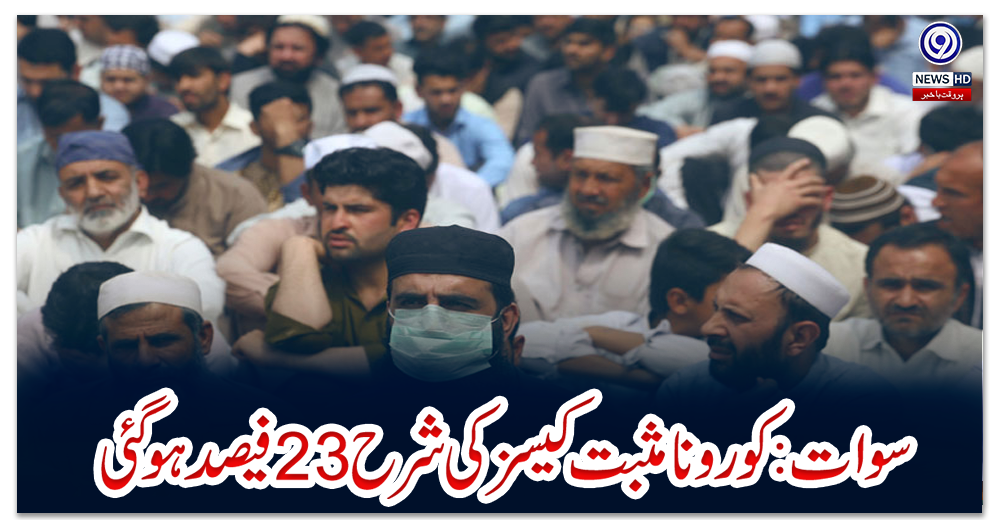 سوات:-کورونا-مثبت-کیسز-کی-شرح23-فیصد-ہو-گئی