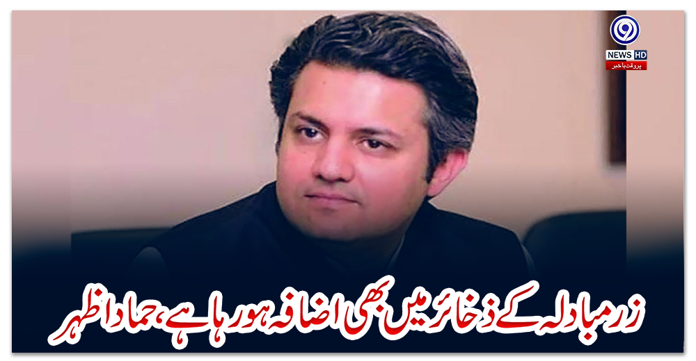 زرمبادلہ-کے-ذخائر-میں-بھی-اضافہ-ہو-رہا-ہے،-حماد-اظہر