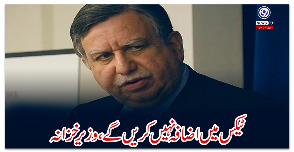 ٹیکس-میں-اضافہ-نہیں-کریں-گے،-وزیر-خزانہ