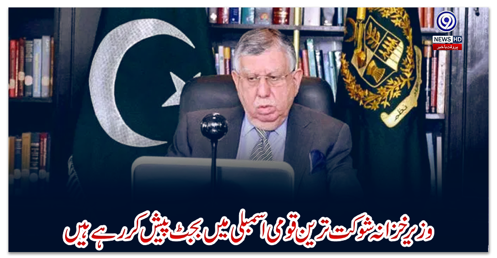 وزیر-خزانہ-شوکت-ترین-قومی-اسمبلی-میں-بجٹ-پیش-کررہے-ہیں