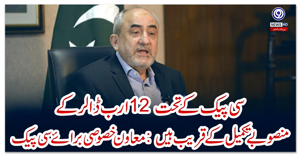 سی-پیک-کے-تحت-12-ارب-ڈالر-کے-منصوبے-تکمیل-کے-قریب-ہیں:-معاون-خصوصی-برائے-سی-پیک