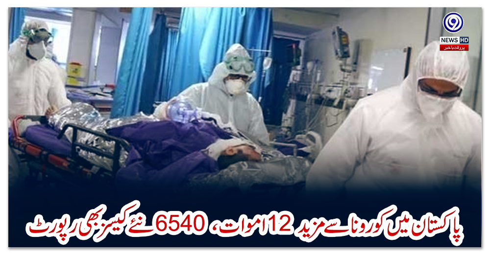 پاکستان-میں-کورونا-سے-مزید-12-اموات،-6540-نئے-کیسز-بھی-رپورٹ