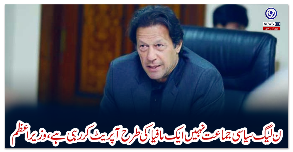 ن-لیگ-سیاسی-جماعت-نہیں-ایک-مافیا-کی-طرح-آپریٹ-کررہی-ہے،-وزیراعظم