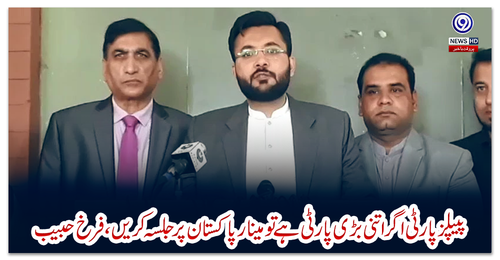 پیپلزپارٹی-اگر-اتنی-بڑی-پارٹی-ہے-تو-مینار-پاکستان-پر-جلسہ-کریں،-فرخ-حبیب