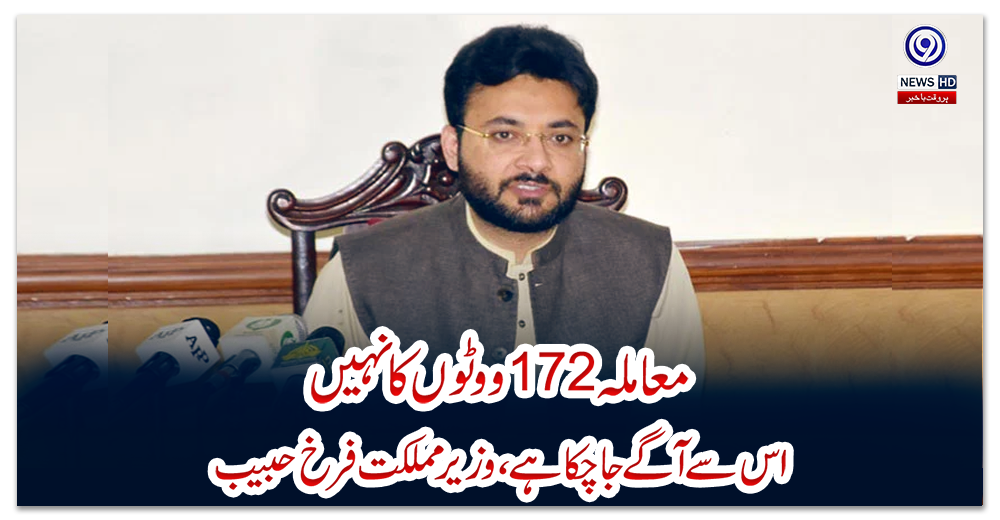 معاملہ-172ووٹوں-کا-نہیں،-اس-سے-آگے-جاچکا-ہے،وزیرمملکت-فرخ-حبیب