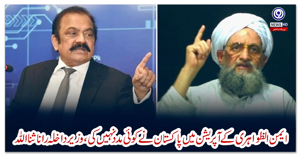 ایمن-الظواہری-کے-آپریشن-میں-پاکستان-نے-کوئی-مدد-نہیں-کی،-وزیر-داخلہ-رانا-ثنا-اللہ
