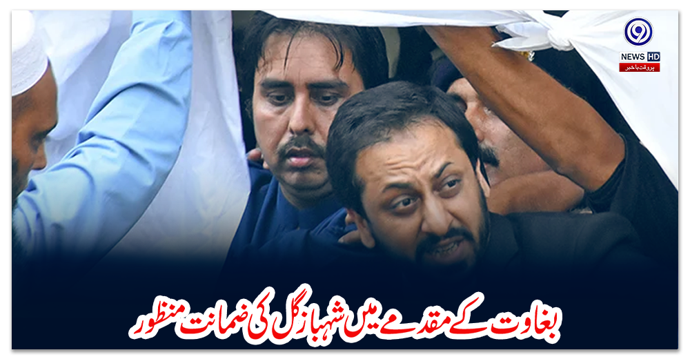 بغاوت-کے-مقدمے-میں-شہباز-گل-کی-ضمانت-منظور