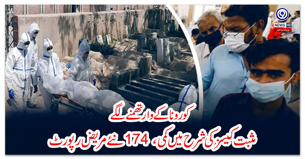 کورونا-کے-وار-تھمنے-لگے،-مثبت-کیسز-کی-شرح-میں-کمی،-174-نئے-مریض-رپورٹ