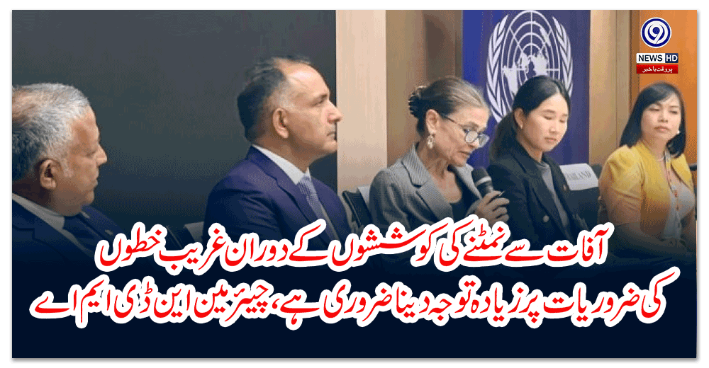 آفات-سے-نمٹنے-کی-کوششوں-کے-دوران-غریب-خطوں-کی-ضروریات-پر-زیادہ-توجہ-دینا-ضروری-ہے،چیئرمین-این-ڈی-ایم-اے