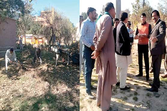 اے-سی-ہیڈ-کوارٹر-احمدرضا-کا-ممتازآباد-چلڈرن-پارک-کا-دورہ-،-کام-کا-جائزہ-لیا