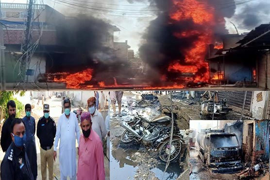 آتشزدگی-کے-مختلف-واقعات-میں-لاکھوں-روپے-کانقصان