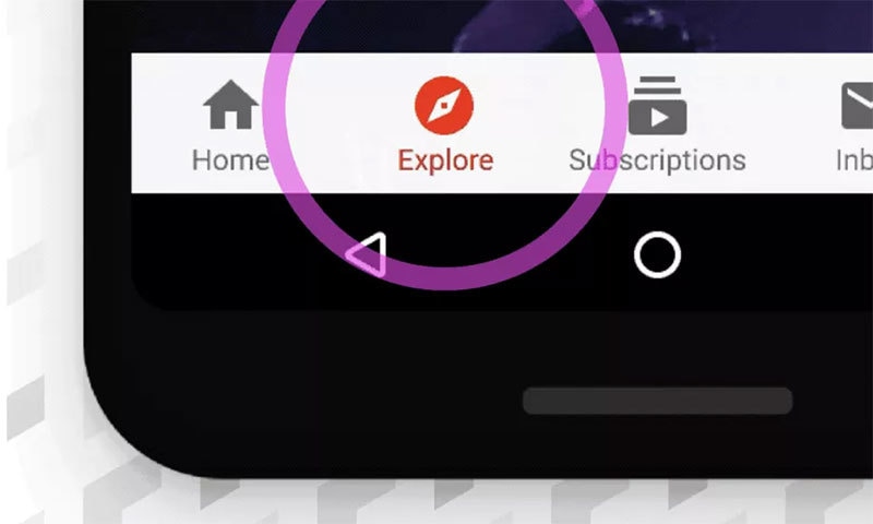 یوٹیوب-ایپ-میں-ٹرینڈنگ-کی-جگہ-ایکسپلور-ٹیب-متعارف