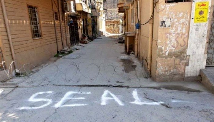 لاہور-میں-کورونا-سے-متاثرہ-علاقوں-کو-سیل-کر-کے-دفعہ-144-نافذ