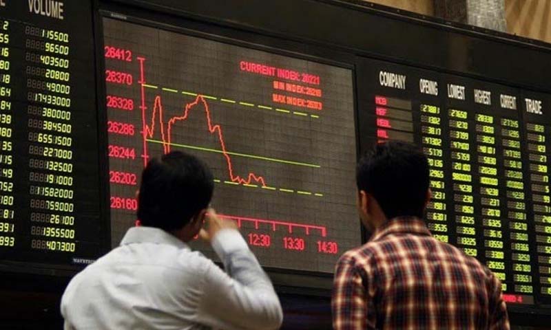 اسٹاک-مارکیٹ-میں-خریدار-نہ-ہونے-کے-باعث-مندی