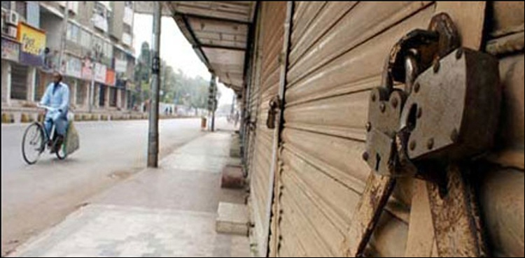 حیدرآباد-میں-14دن-کیلئے-لاک-ڈاؤن-کا-آغاز،-پولیس-کا-سخت-پہرہ