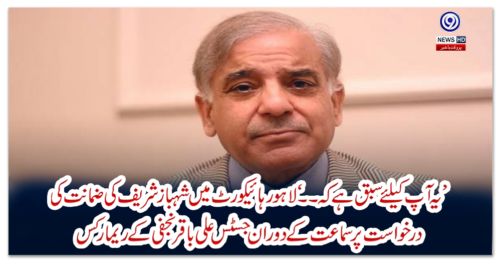 یہ-آپ-کیلئے-سبق-ہے-کہ-۔۔لاہور-ہائیکورٹ-میں-شہبازشریف-کی-ضمانت-کی-درخواست-پر-سماعت-کے-دوران-جسٹس-علی-باقر-نجفی-کے-ریمارکس