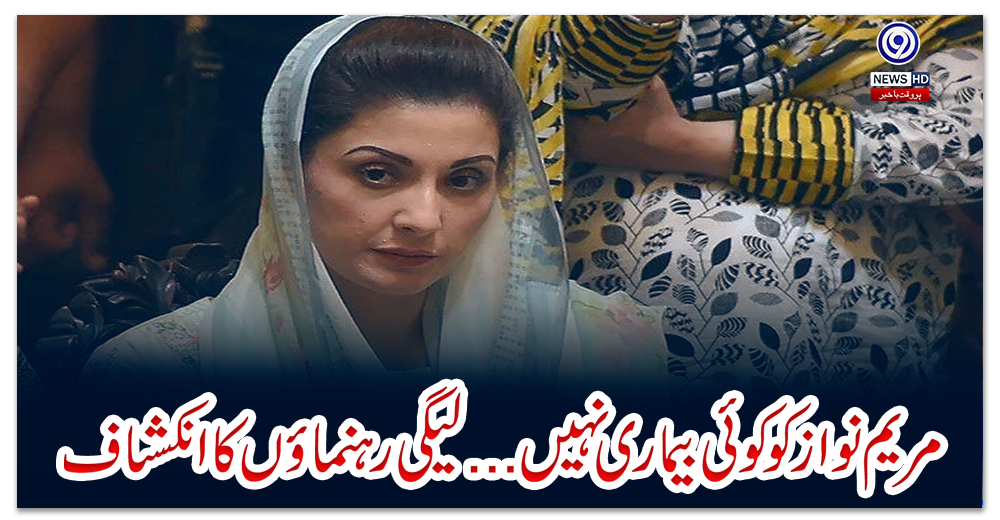 مریم-نواز-کو-کوئی-بیماری-نہیں،-لیگی-رہنماؤں-کا-انکشاف