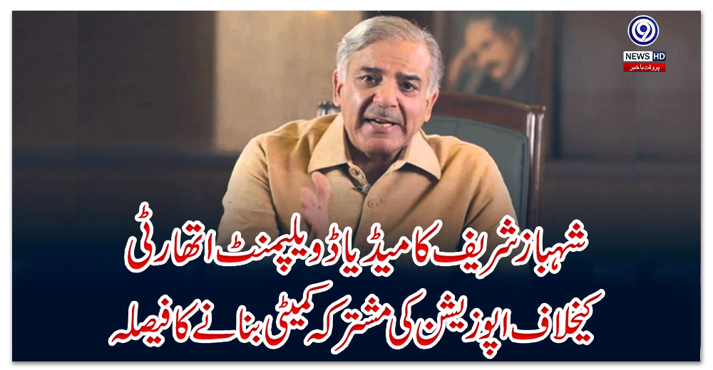 شہباز-شریف-کا-میڈیا-ڈویلپمنٹ-اتھارٹی-کیخلاف-اپوزیشن-کی-مشترکہ-کمیٹی-بنانے-کا-فیصلہ