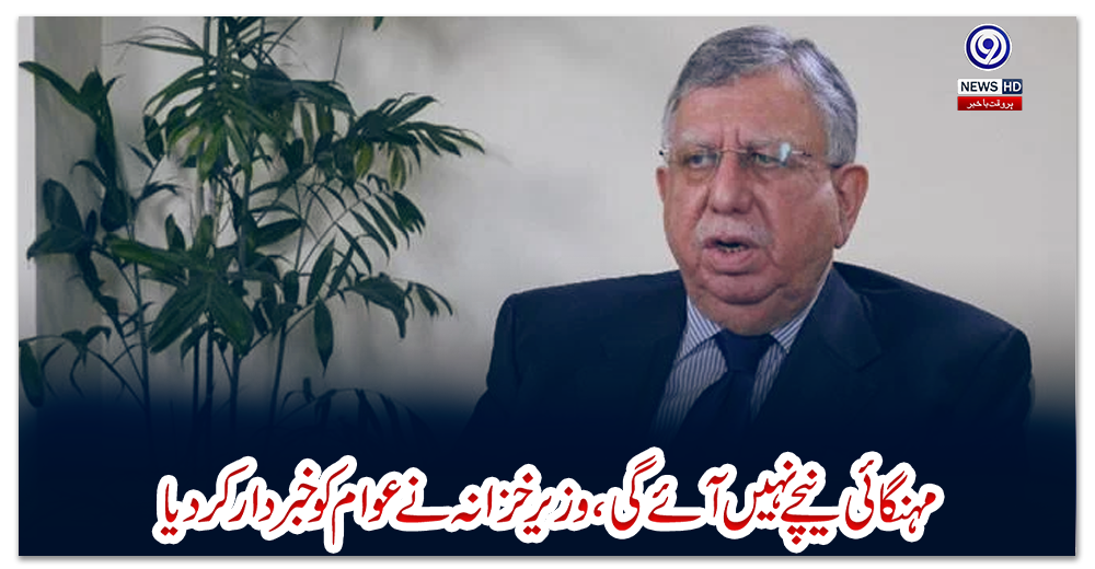 مہنگائی-نیچے-نہیں-آئے-گی،-وزیر-خزانہ-نے-عوام-کو-خبردار-کردیا