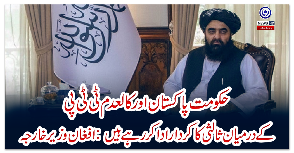 حکومت-پاکستان-اور-کالعدم-ٹی-ٹی-پی-کے-درمیان-ثالثی-کا-کردار-ادا-کر-رہے-ہیں:-افغان-وزیر-خارجہ