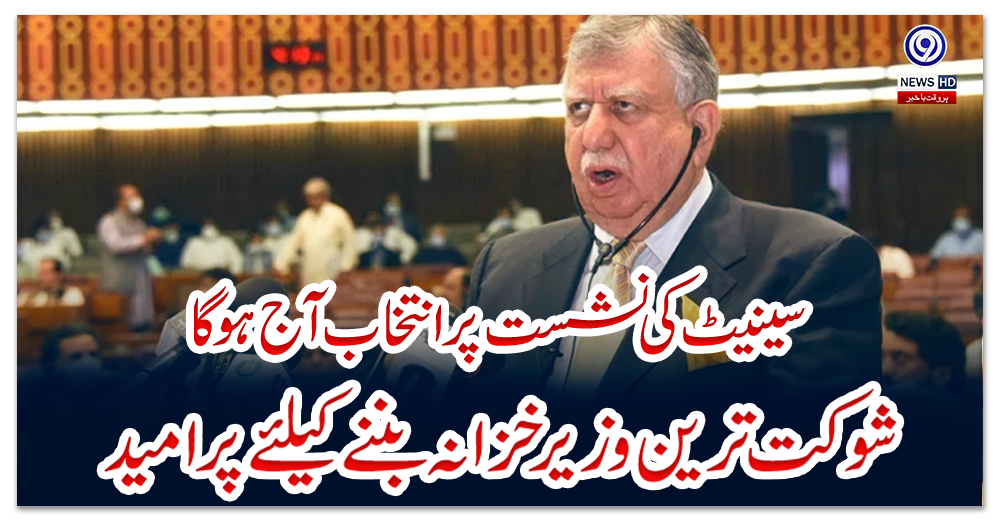 شوکت-ترین-وزیر-خزانہ-بننے-کیلئے-پر-امید،-سینیٹ-کی-نشست-پر-انتخاب-آج-ہوگا