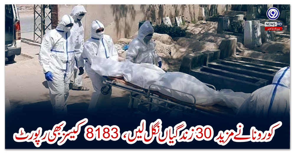 کورونا-نے-مزید-30-زندگیاں-نگل-لیں،-8183-کیسز-بھی-رپورٹ