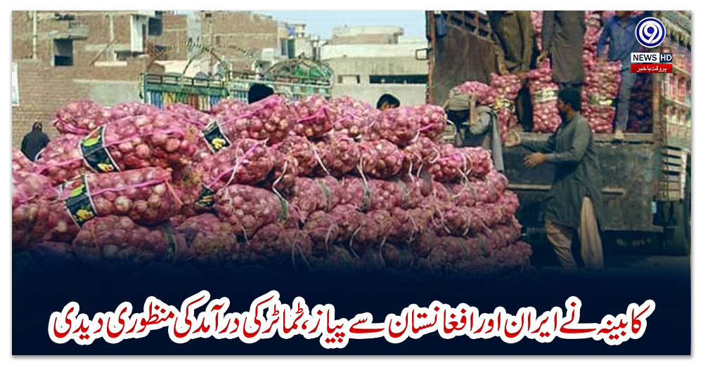 کابینہ-نے-ایران-اور-افغانستان-سے-پیاز،-ٹماٹر-کی-درآمد-کی-منظوری-دیدی
