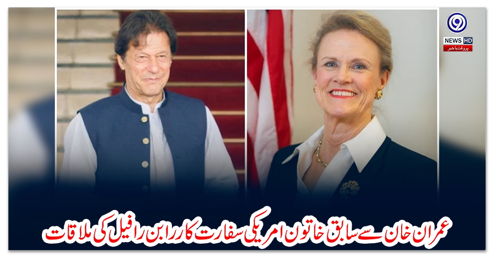 عمران-خان-سے-سابق-خاتون-امریکی-سفارت-کار-رابن-رافیل-کی-ملاقات