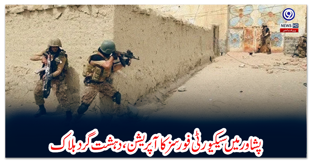 پشاور-میں-سیکیورٹی-فورسز-کا-آپریشن،-دہشت-گرد-ہلاک