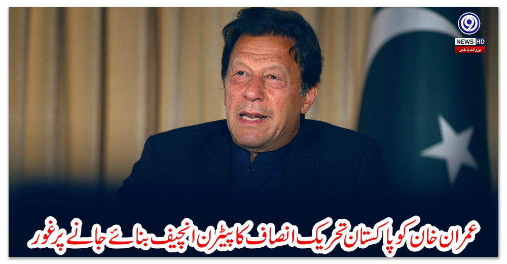 عمران-خان-کو-پاکستان-تحریک-انصاف-کا-پیٹرن-انچیف-بنائے-جانے-پر-غور